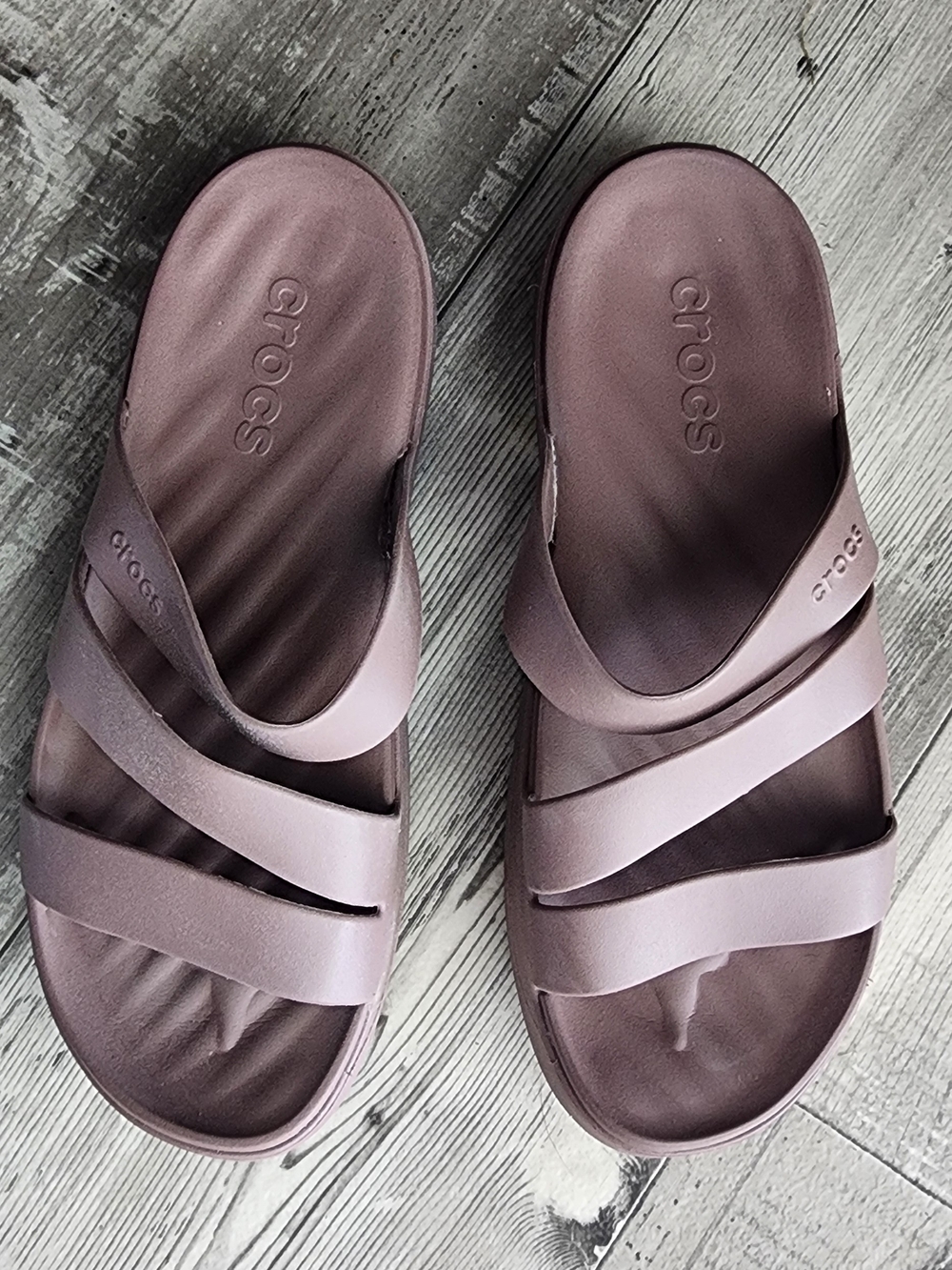 Crocs Women’s Pink Slide Sandals